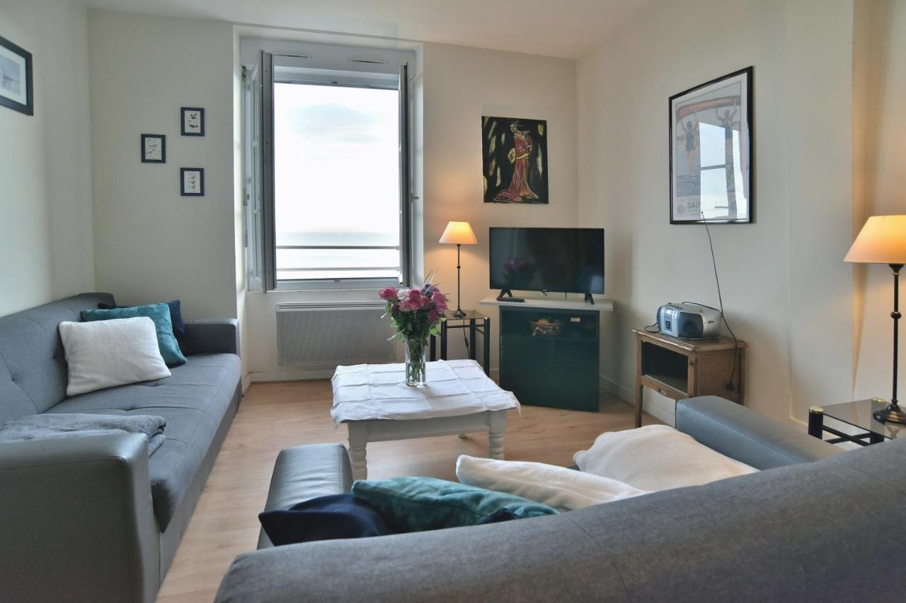 Les Pieds Dans Le Sable - Appt Vue Mer Saint-Cast-le-Guildo Exterior foto